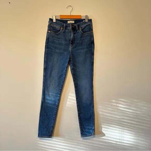 Madewell 10&quot; High-Rise Skinny Jeans TENCEL™ Denim Edition Size 29