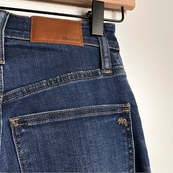 Madewell Curvy High Rise Skinny Jeans in Danny Wash