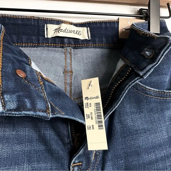 Madewell Curvy High Rise Skinny Jeans in Danny Wash