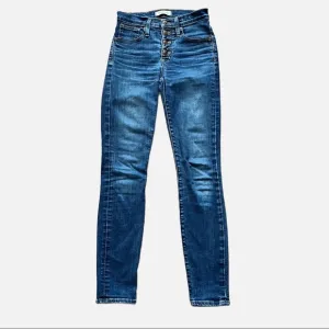 Madewell Jeans Size 24 Skinny Button Front