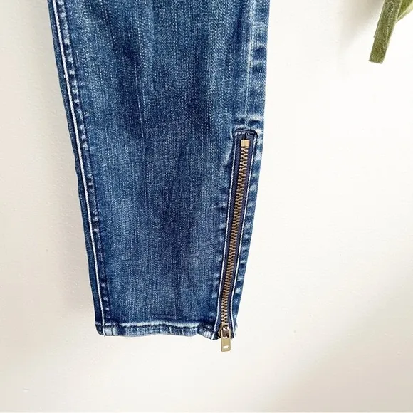 Madewell Skinny Skinny Ankle Zip Jeans