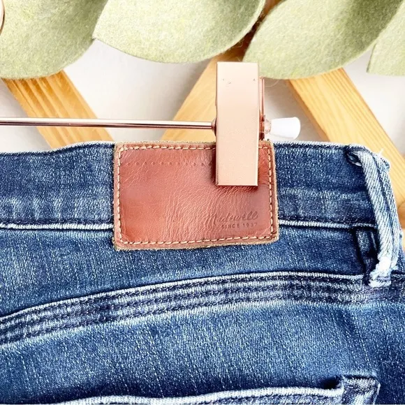 Madewell Skinny Skinny Ankle Zip Jeans