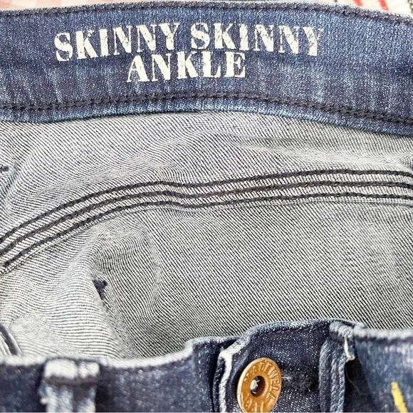 Madewell Skinny Skinny Ankle Zip Jeans