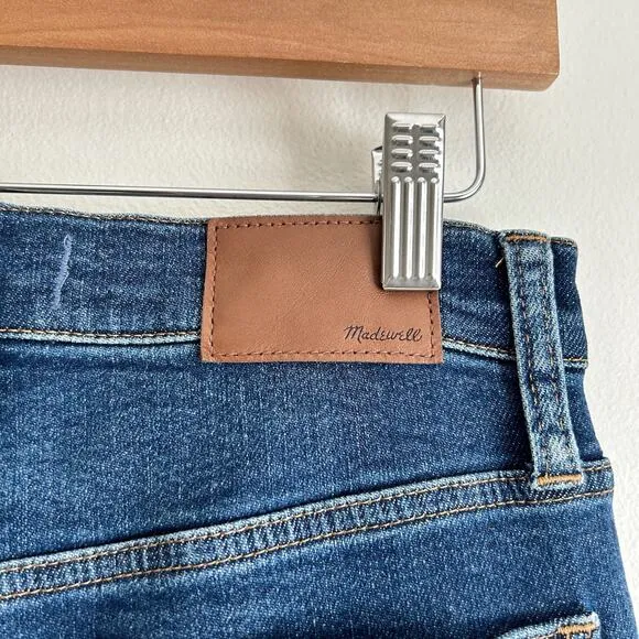 Madewell Tall 10&quot; High-Rise Skinny Jeans in Wendover Wash 26T