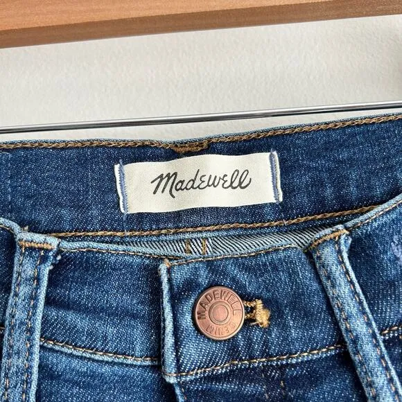 Madewell Tall 10&quot; High-Rise Skinny Jeans in Wendover Wash 26T
