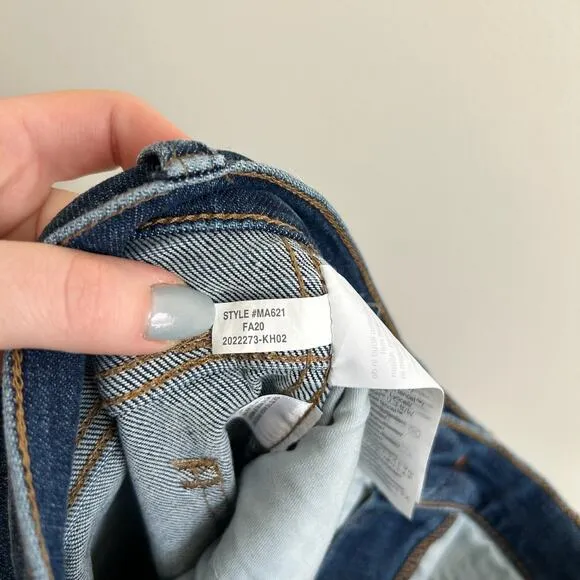 Madewell Tall 10&quot; High-Rise Skinny Jeans in Wendover Wash 26T