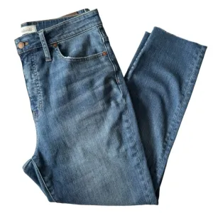 Madewell Tall Curvy High-Rise Skinny Crop Jeans in Lander Wash | 30T
