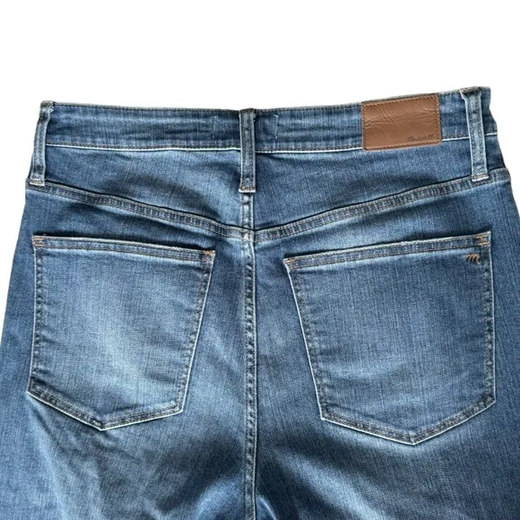 Madewell Tall Curvy High-Rise Skinny Crop Jeans in Lander Wash | 30T