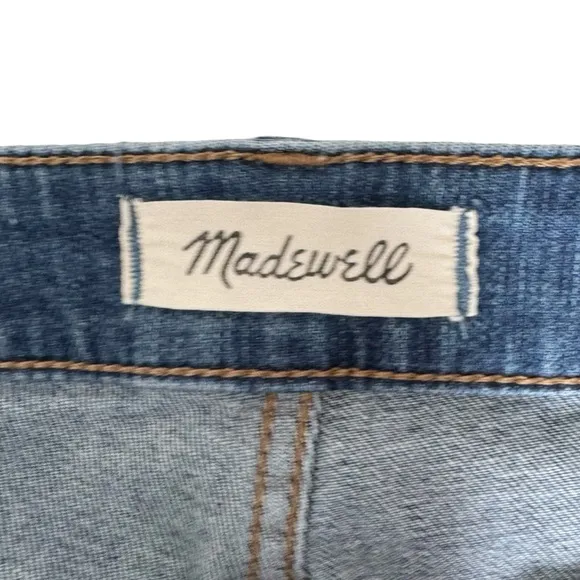 Madewell Tall Curvy High-Rise Skinny Crop Jeans in Lander Wash | 30T