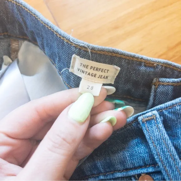 Madewell The Perfect Vintage Jeans