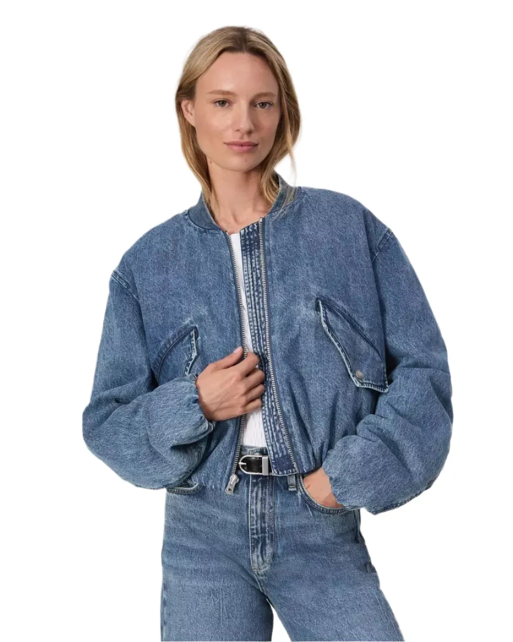 Maggie Cropped Bomber