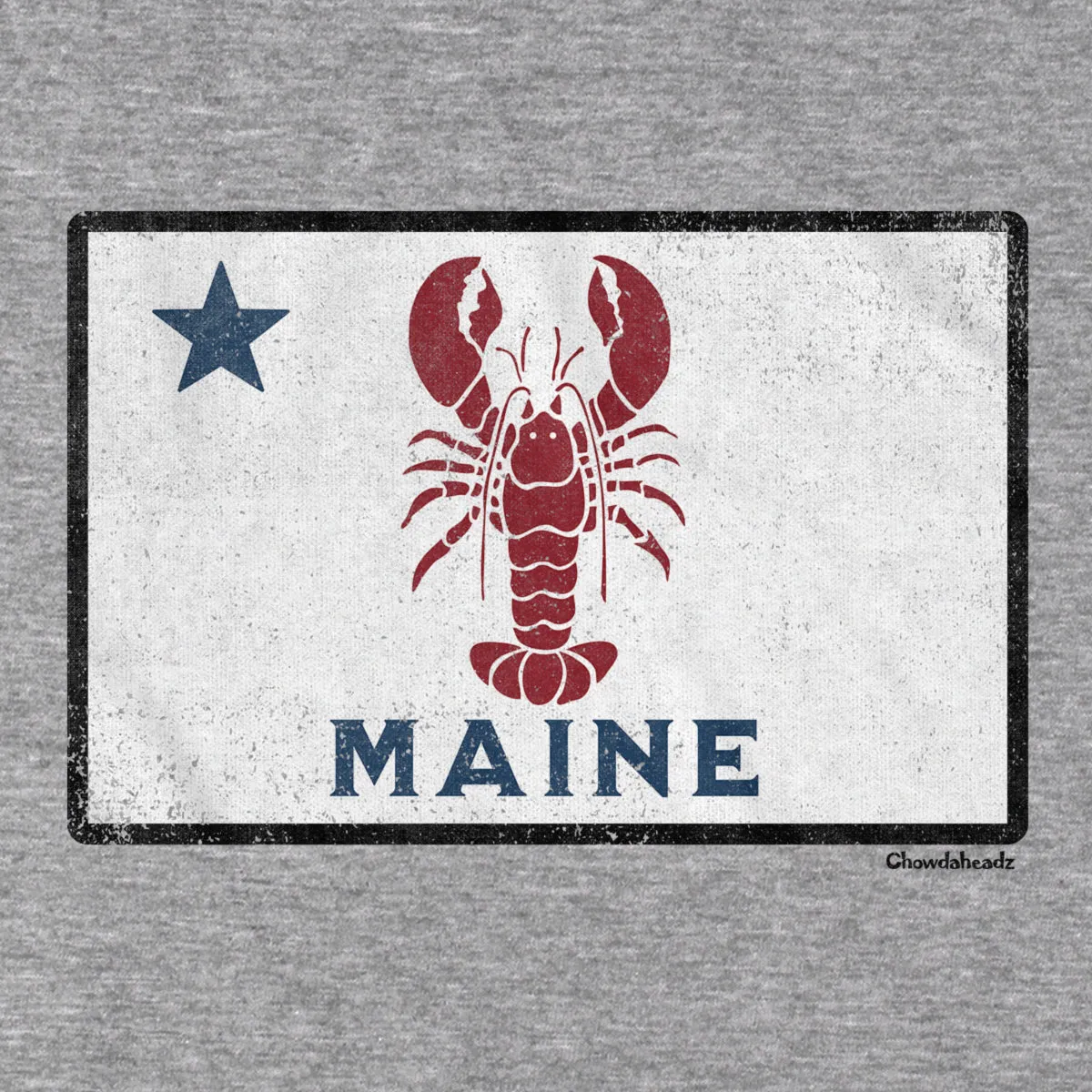 Maine Lobster Flag Hoodie