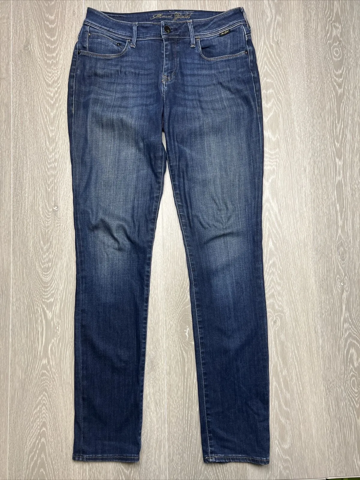 Maui Gold Womens Skinny Stretch Jeans Size 29/32