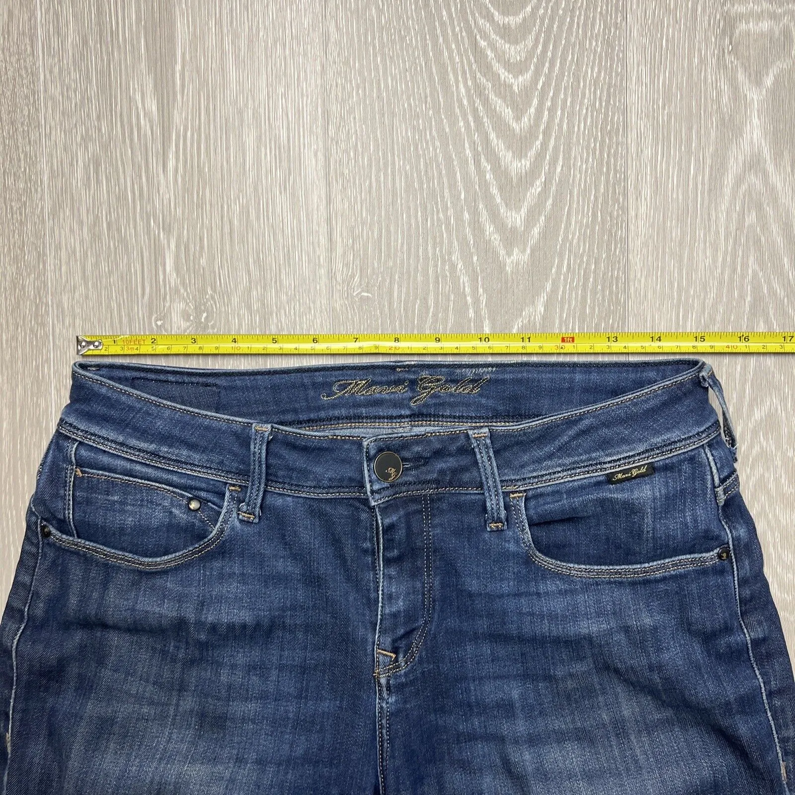Maui Gold Womens Skinny Stretch Jeans Size 29/32