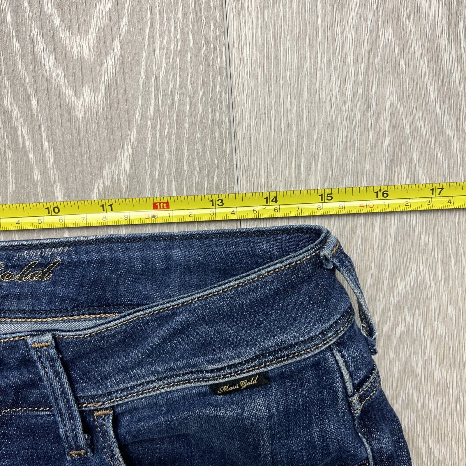 Maui Gold Womens Skinny Stretch Jeans Size 29/32