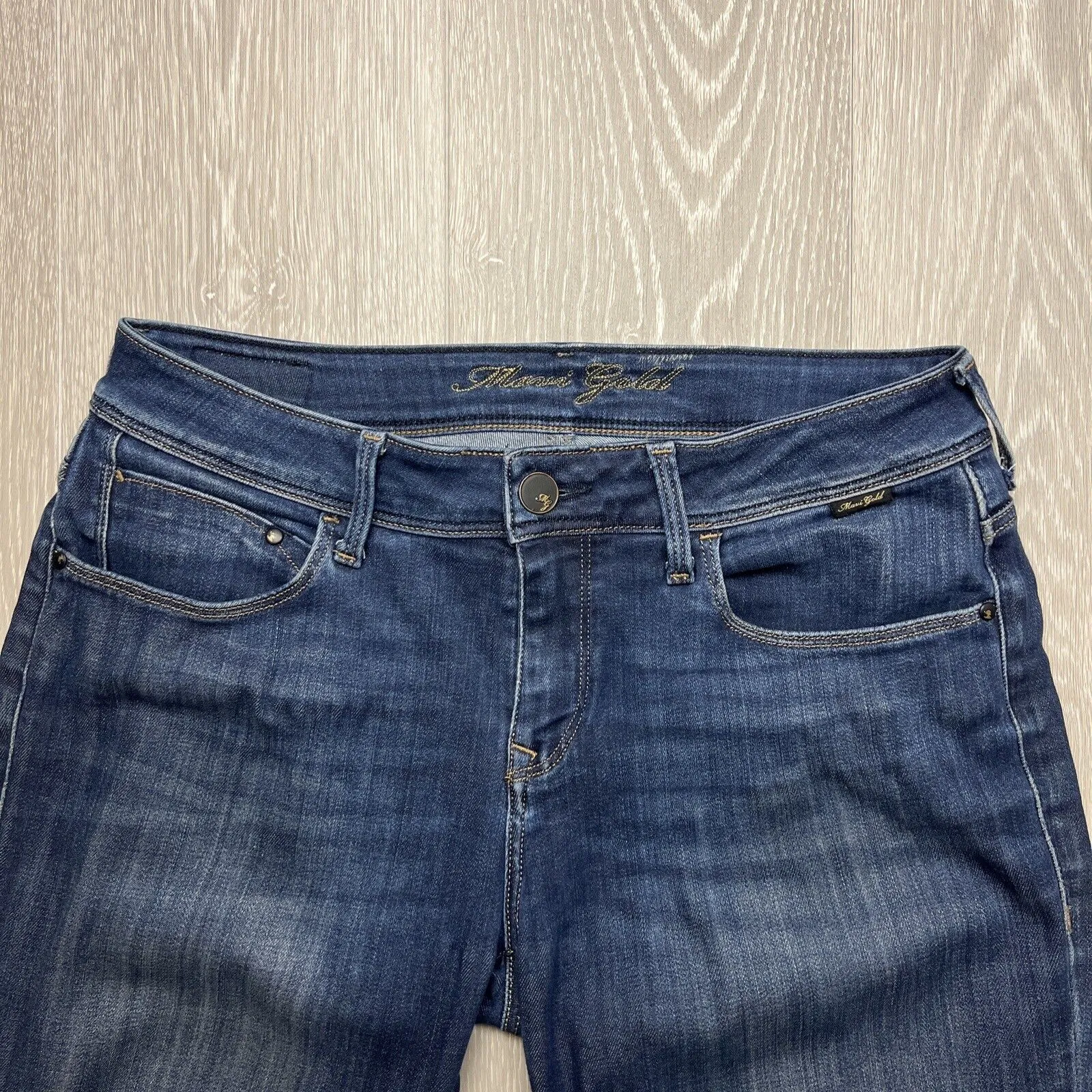 Maui Gold Womens Skinny Stretch Jeans Size 29/32