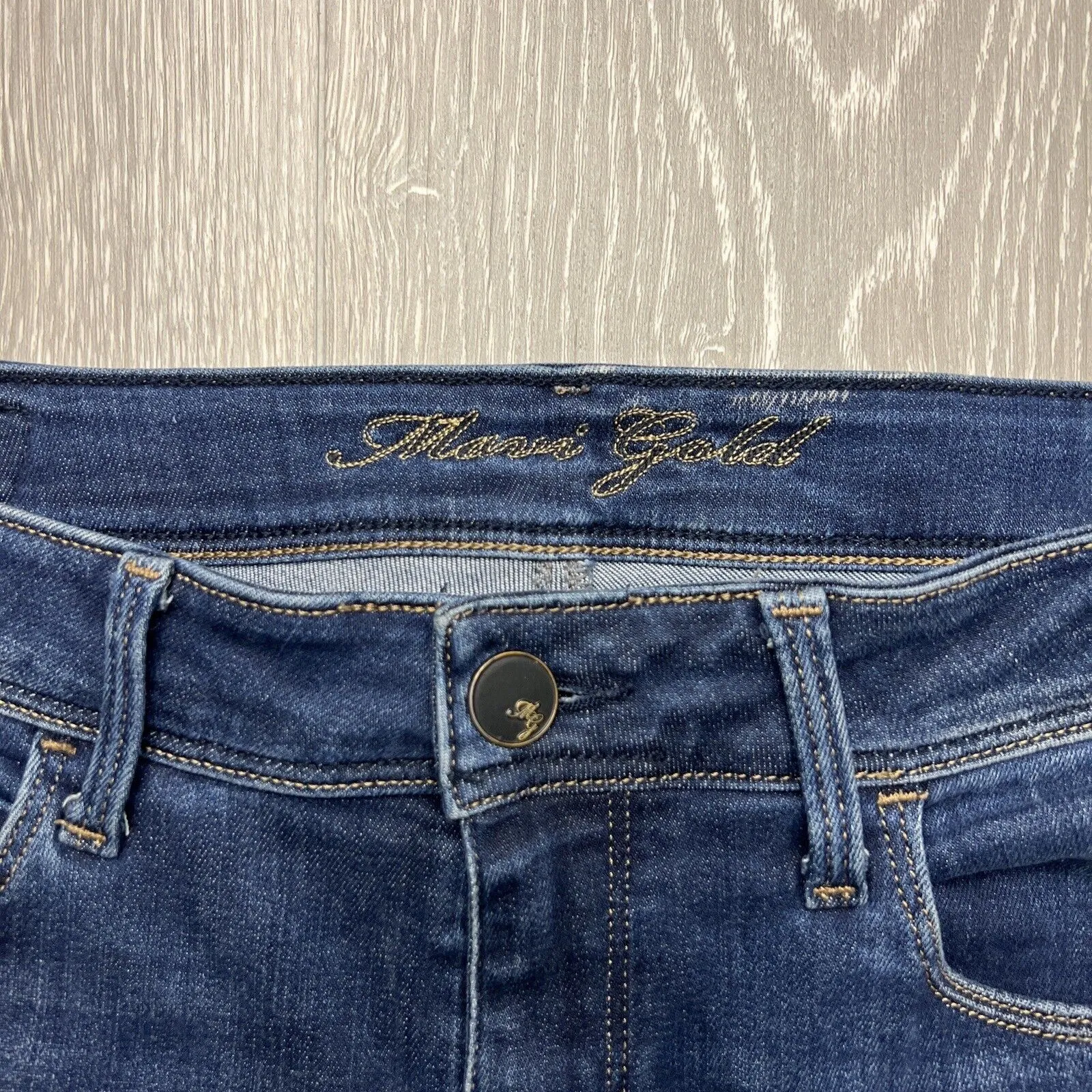 Maui Gold Womens Skinny Stretch Jeans Size 29/32