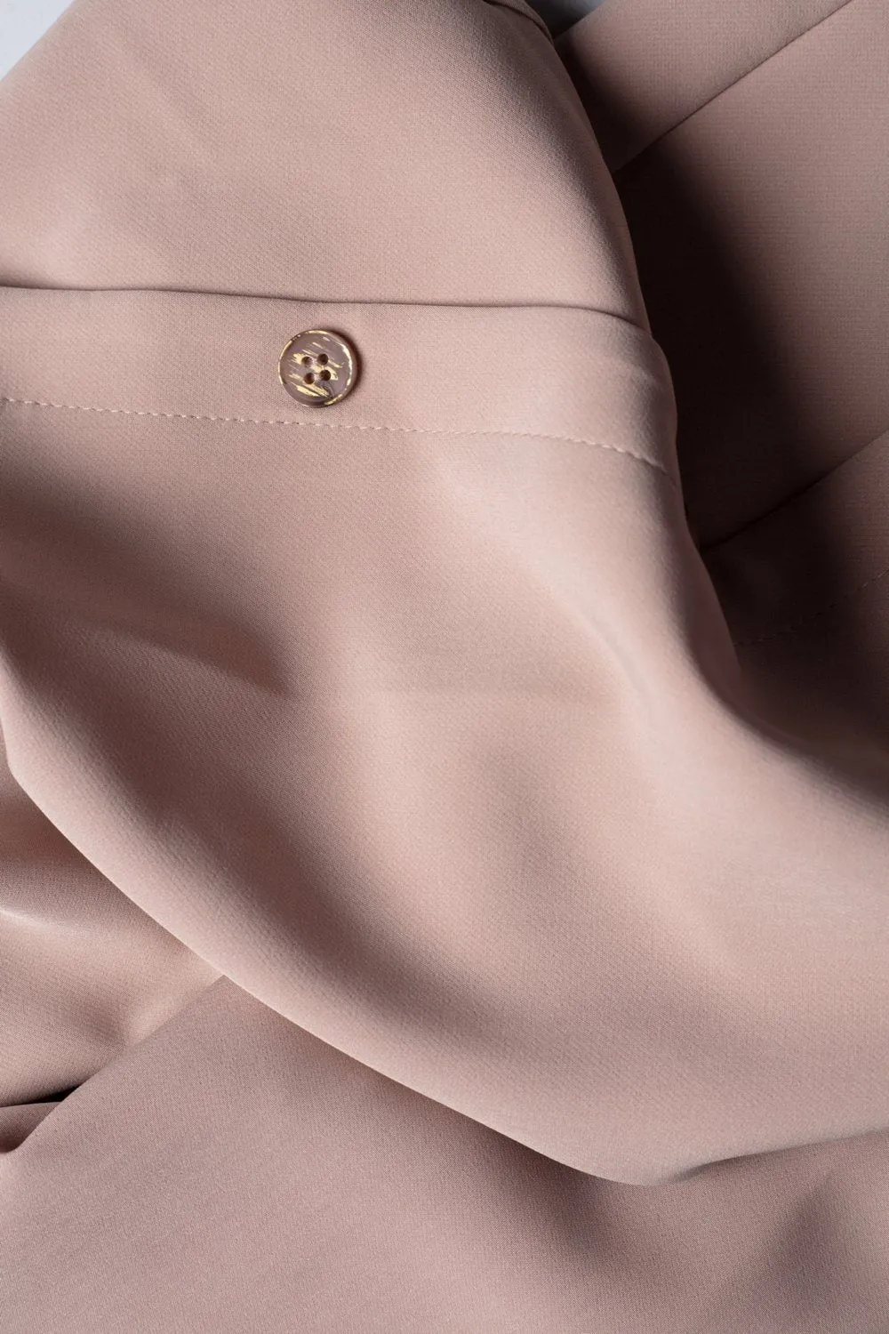 ‘MAYBELLA’ Buttoned Flowy Pants| Tan