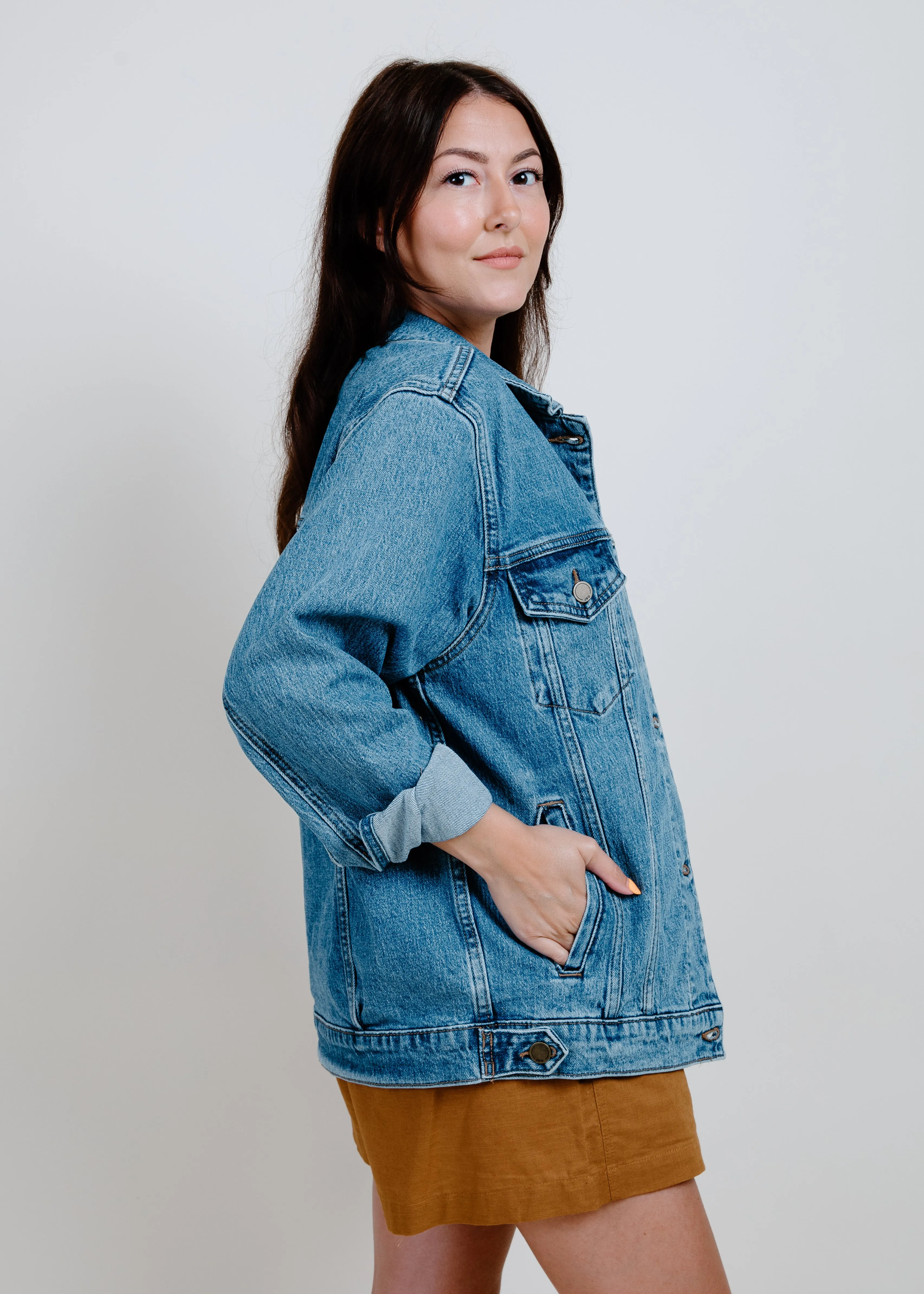 McKenzie Oversized Denim Jacket
