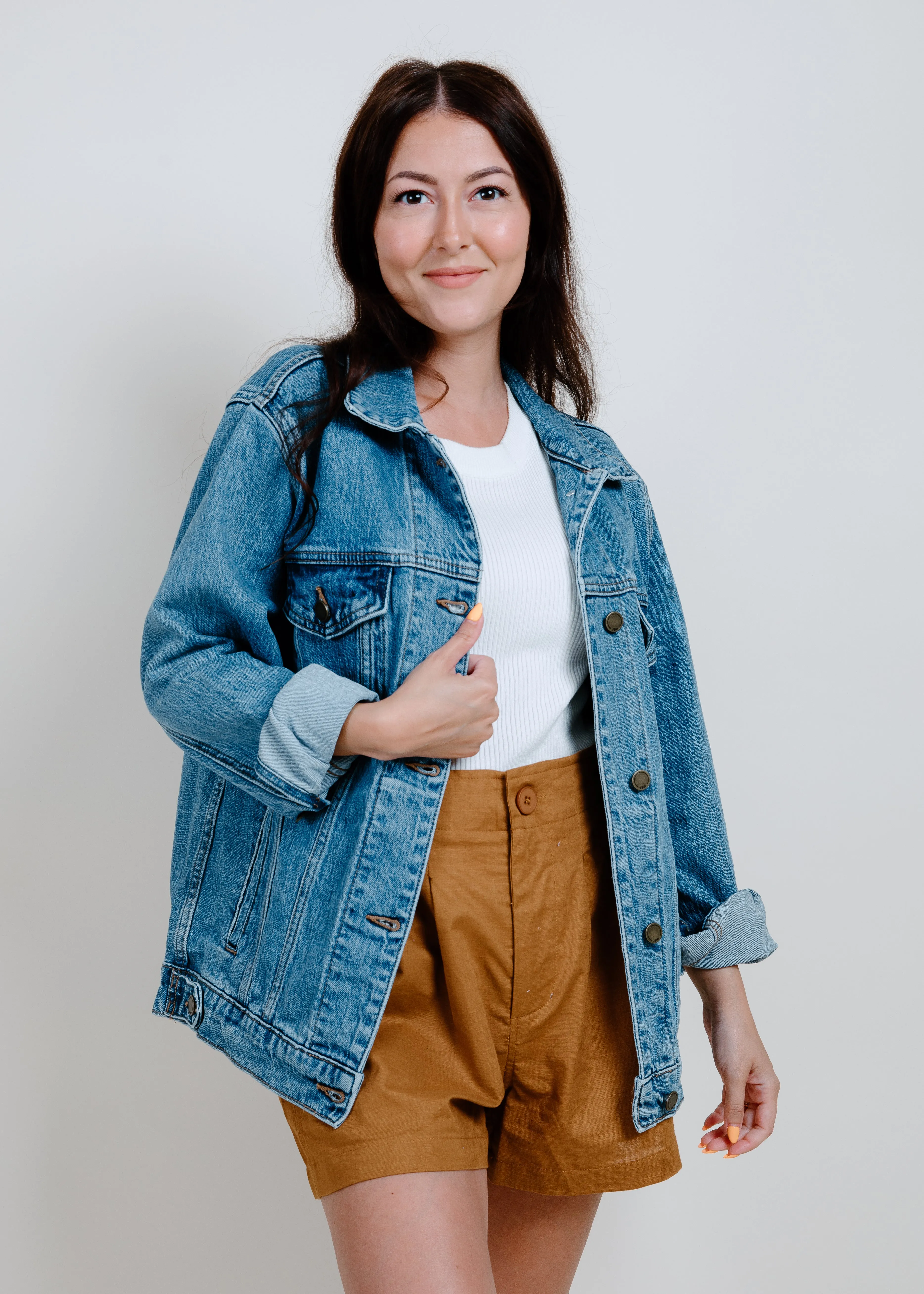 McKenzie Oversized Denim Jacket