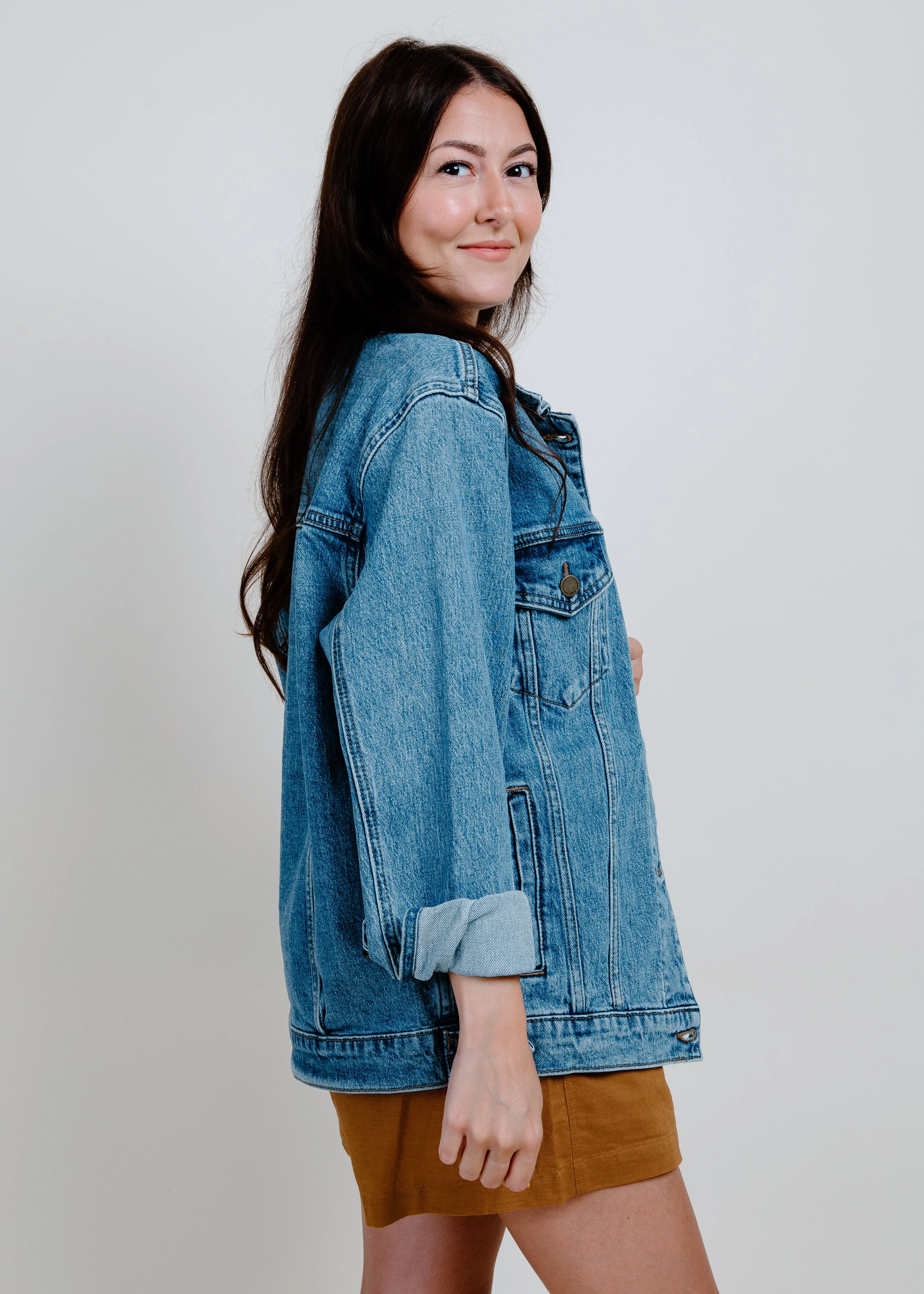 McKenzie Oversized Denim Jacket