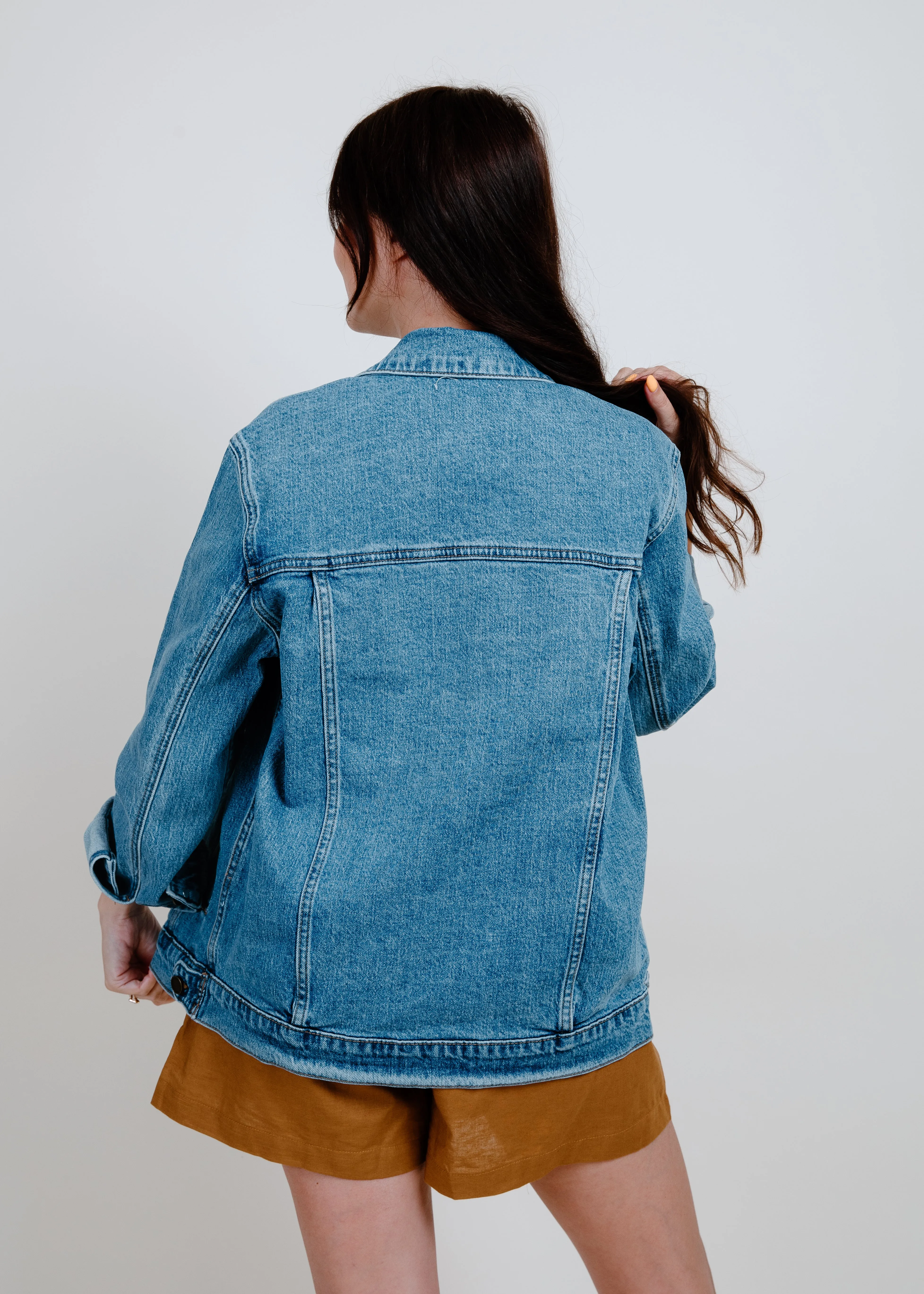 McKenzie Oversized Denim Jacket