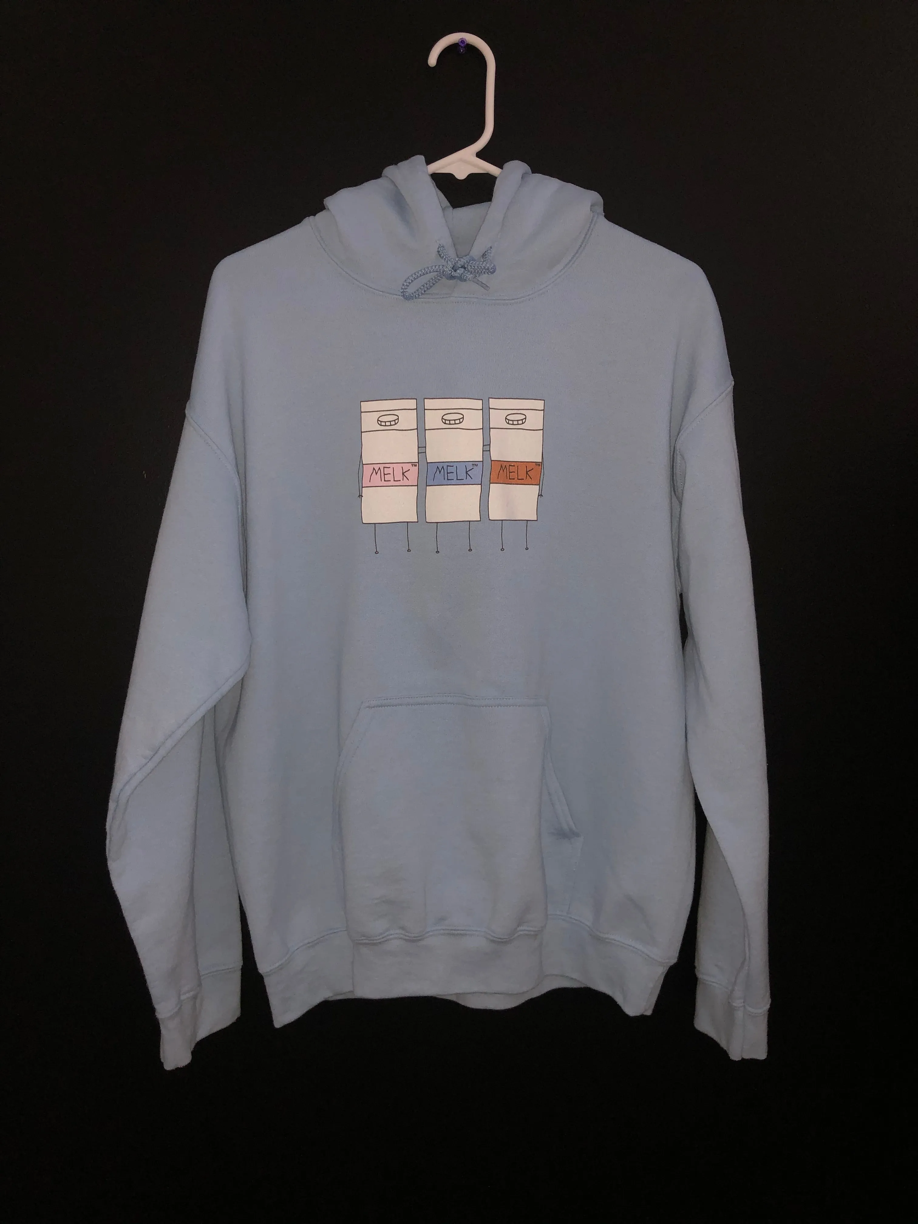 MELK Gang Hoodie (Light Blue)