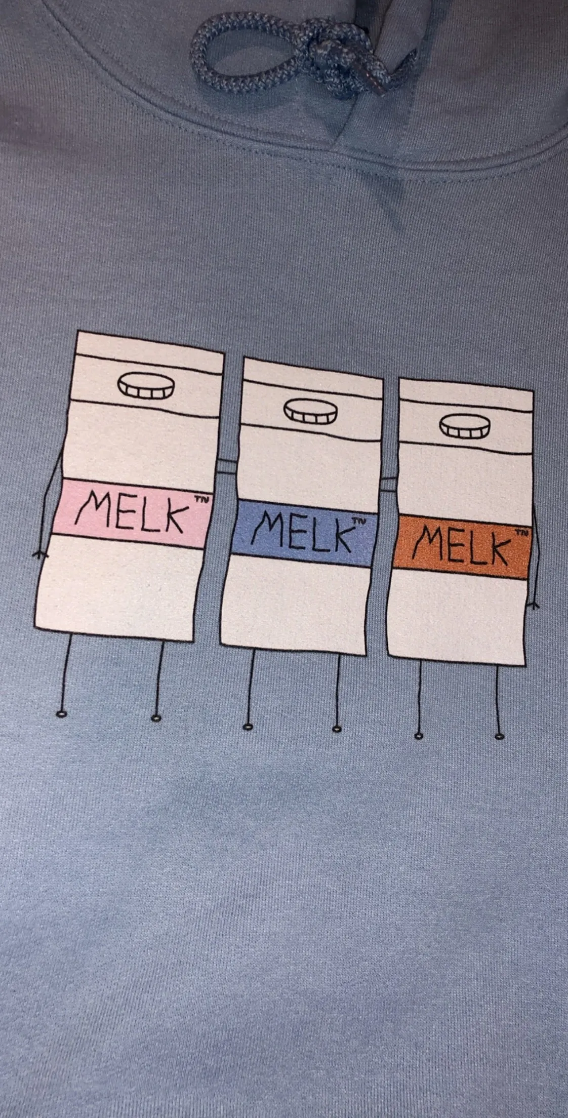 MELK Gang Hoodie (Light Blue)