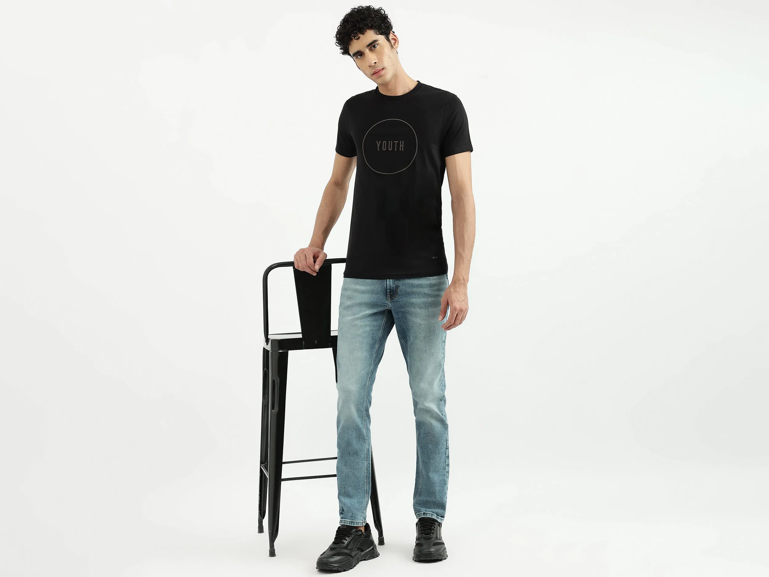 Men Solid Skinny Fit Jeans