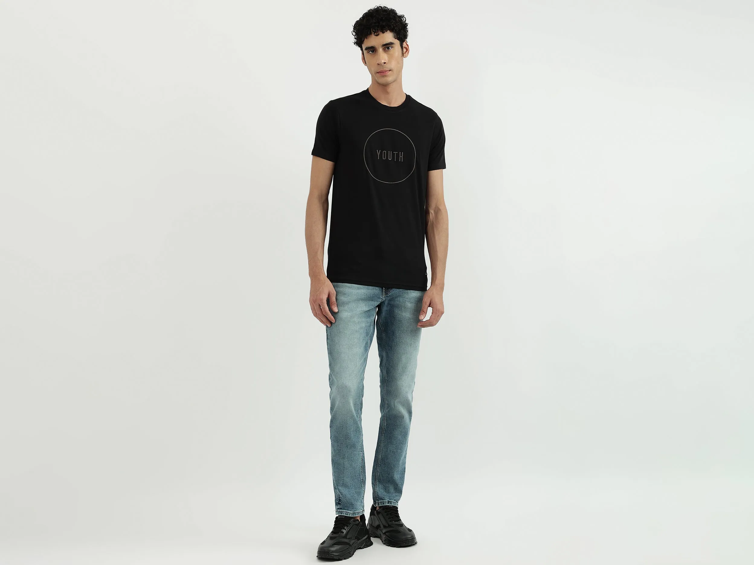 Men Solid Skinny Fit Jeans