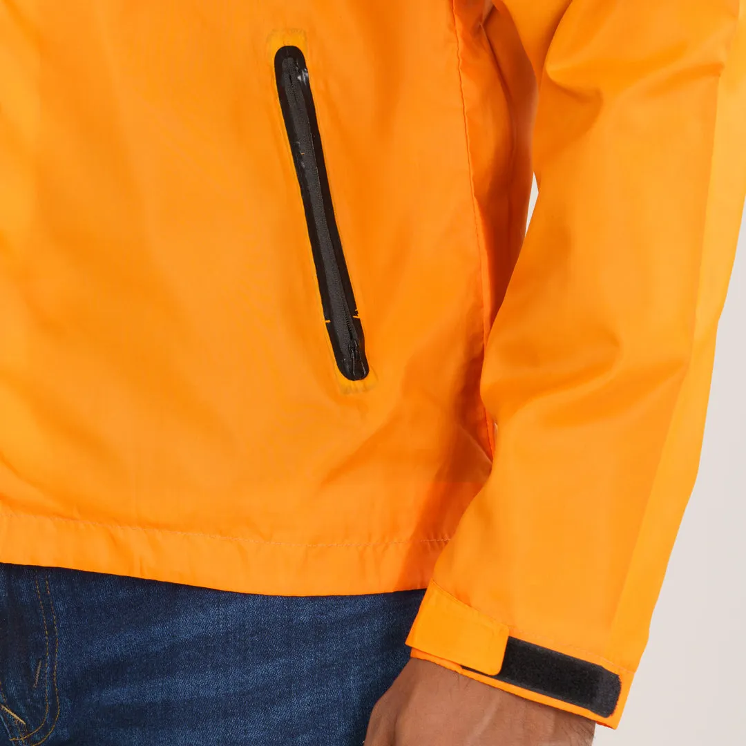 Mens Bomber Jacket- Orange