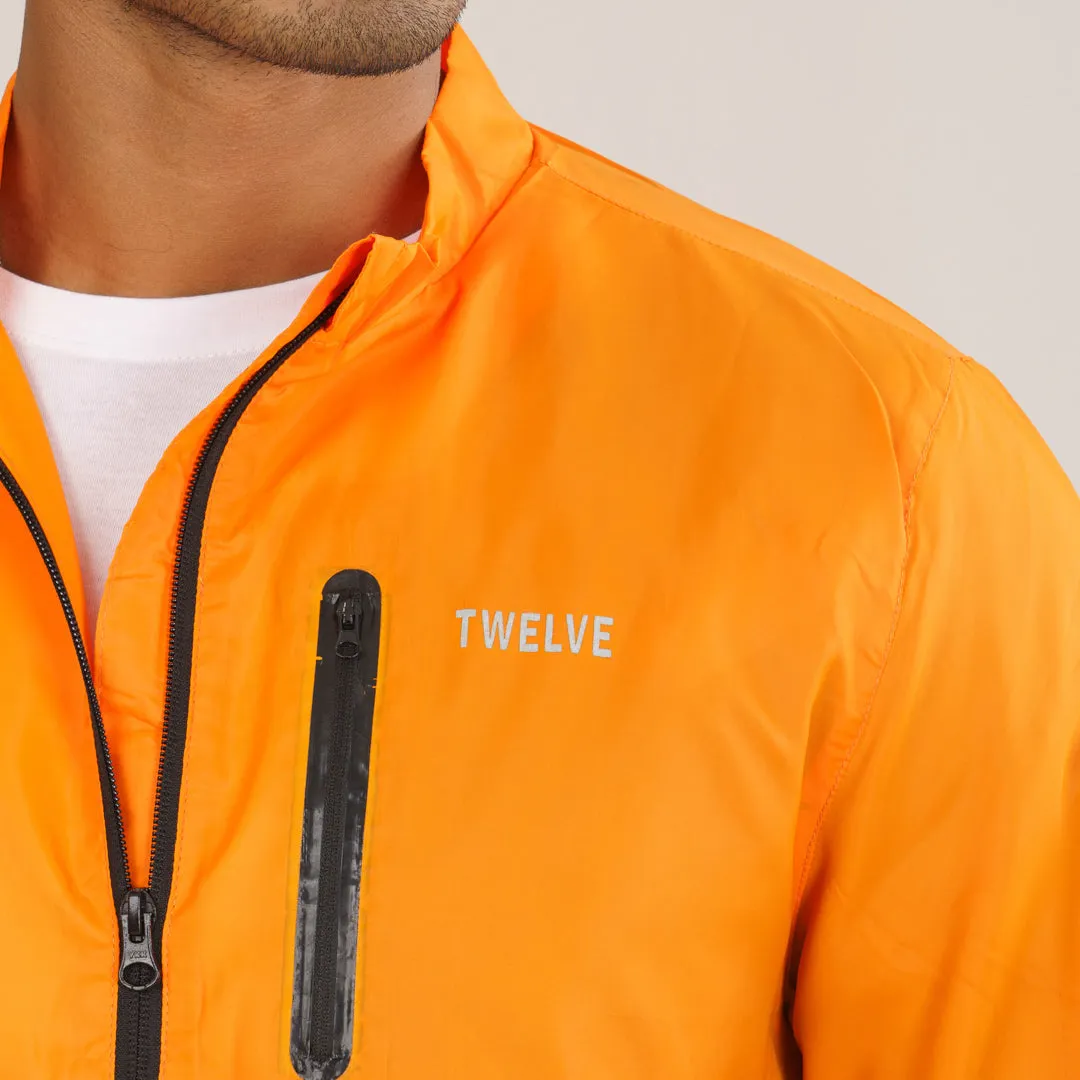 Mens Bomber Jacket- Orange