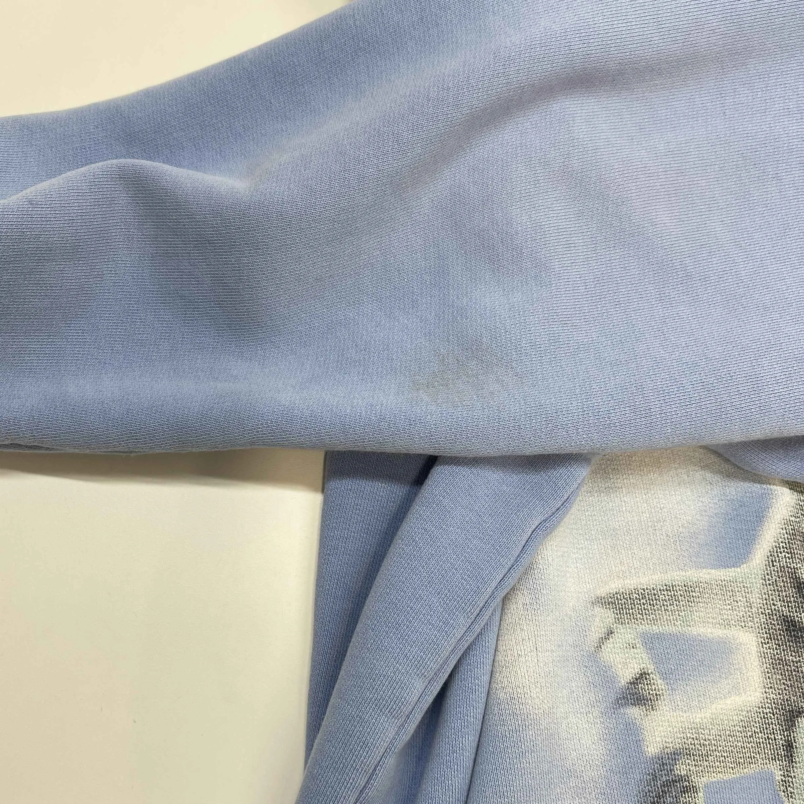 Men's Off-White × Virgil Abloh Statue Of Liberty Hoodie Blue Size M