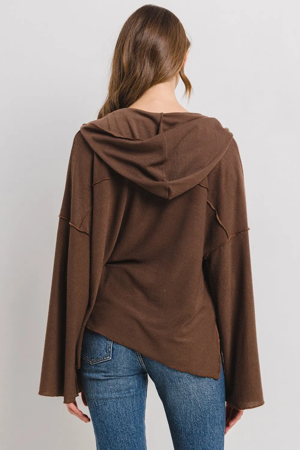 MERROW HOODIE IN BROWN