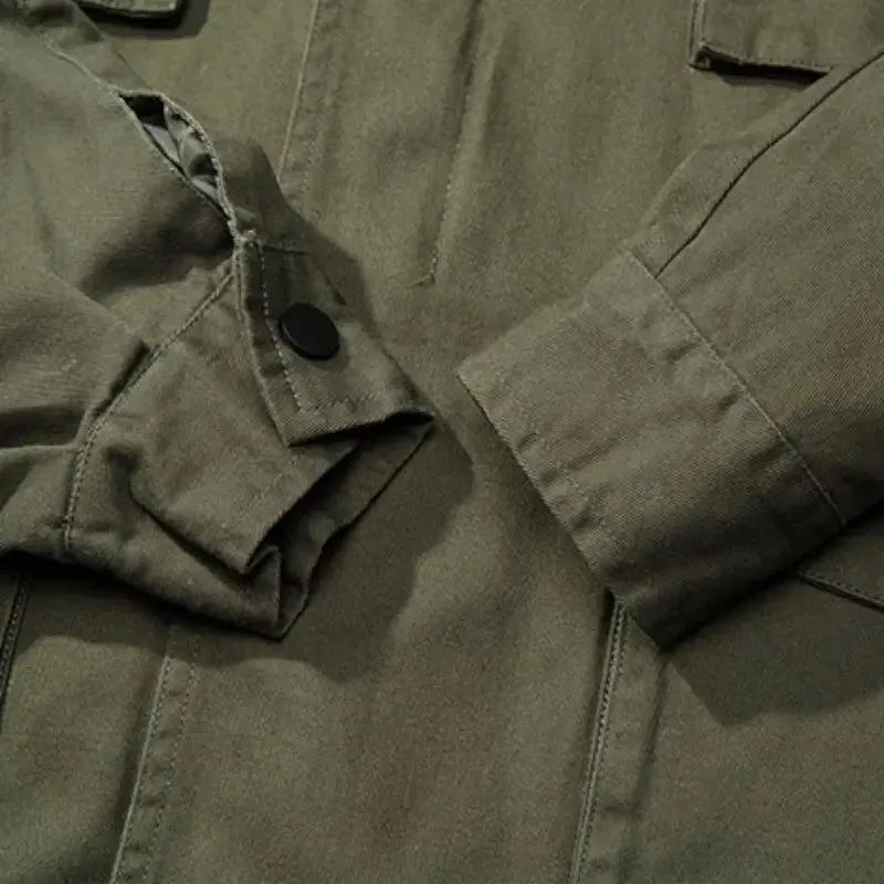 Military bomber jacket
