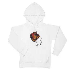 MISS AFRICA WITH CHURCH TRIBAL HEAD WRAP TODDLER HOODIE