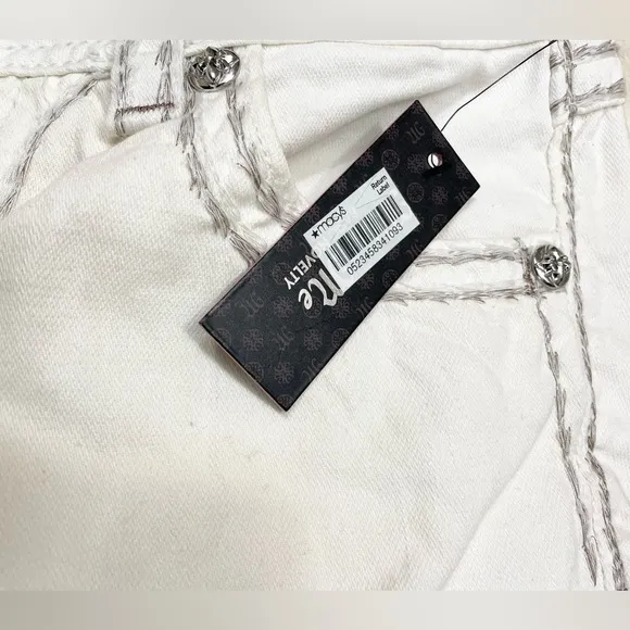 Miss Me Off White Signature Skinny Jeans Sz(28/31)