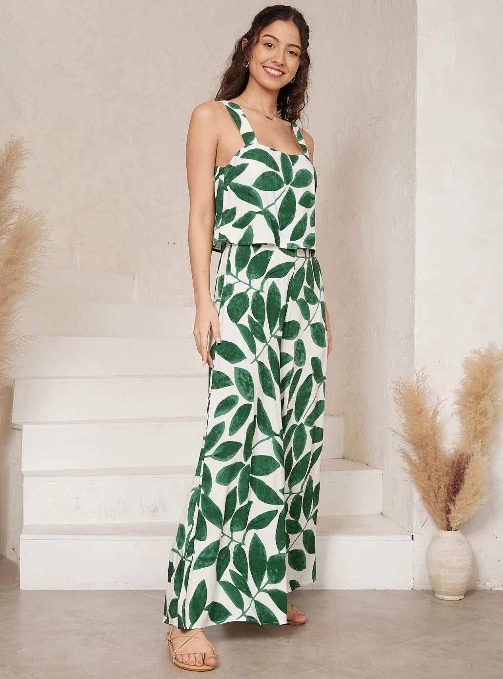 Miya Playsuit-Green