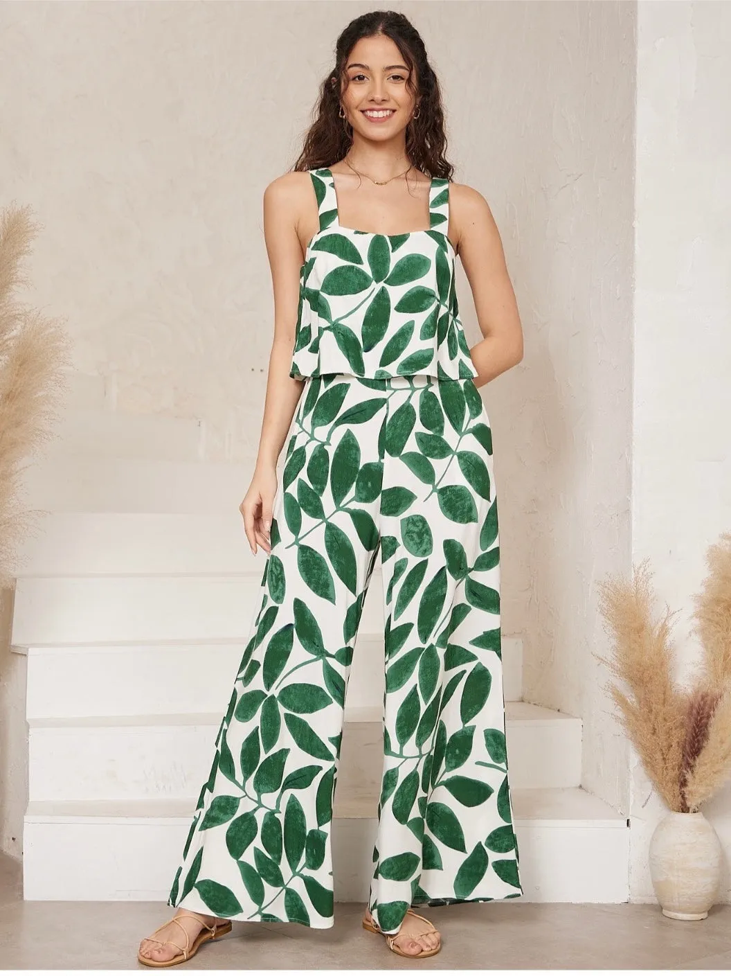 Miya Playsuit-Green