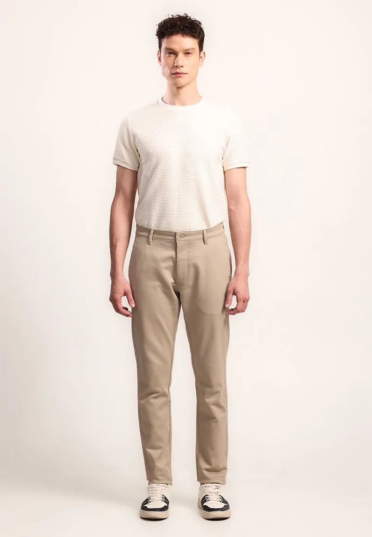 MOC - Celana Panjang Chinos Pria Benedicta - Beige