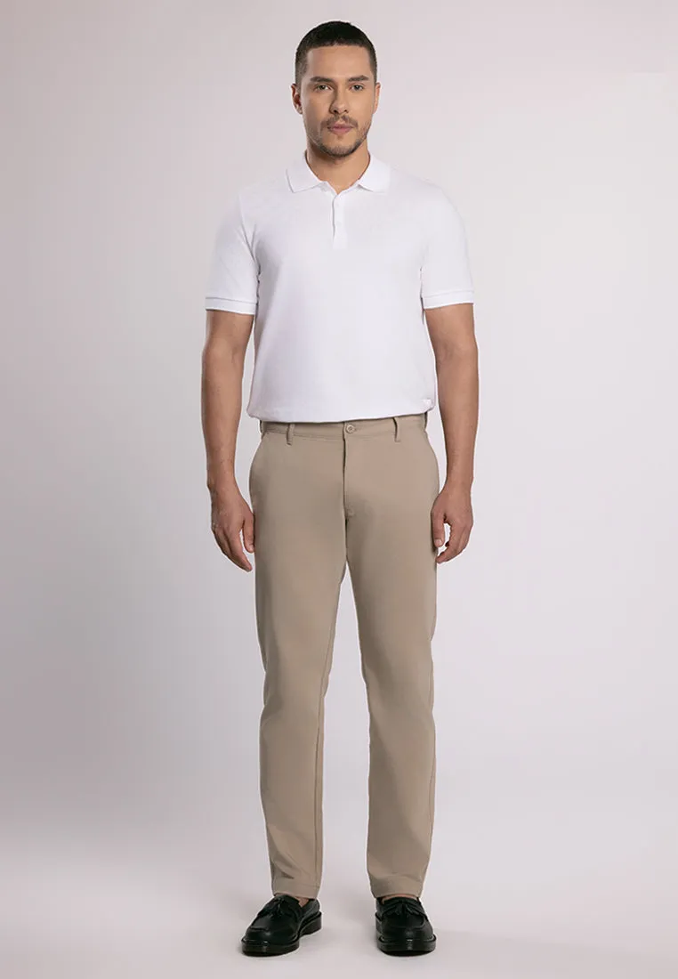 MOC - Celana Panjang Chinos Pria Yara - Khaki