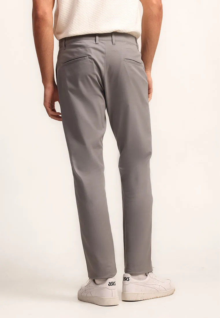 MOC - Celana Panjang Chinos Pria Zoe - Charcoal