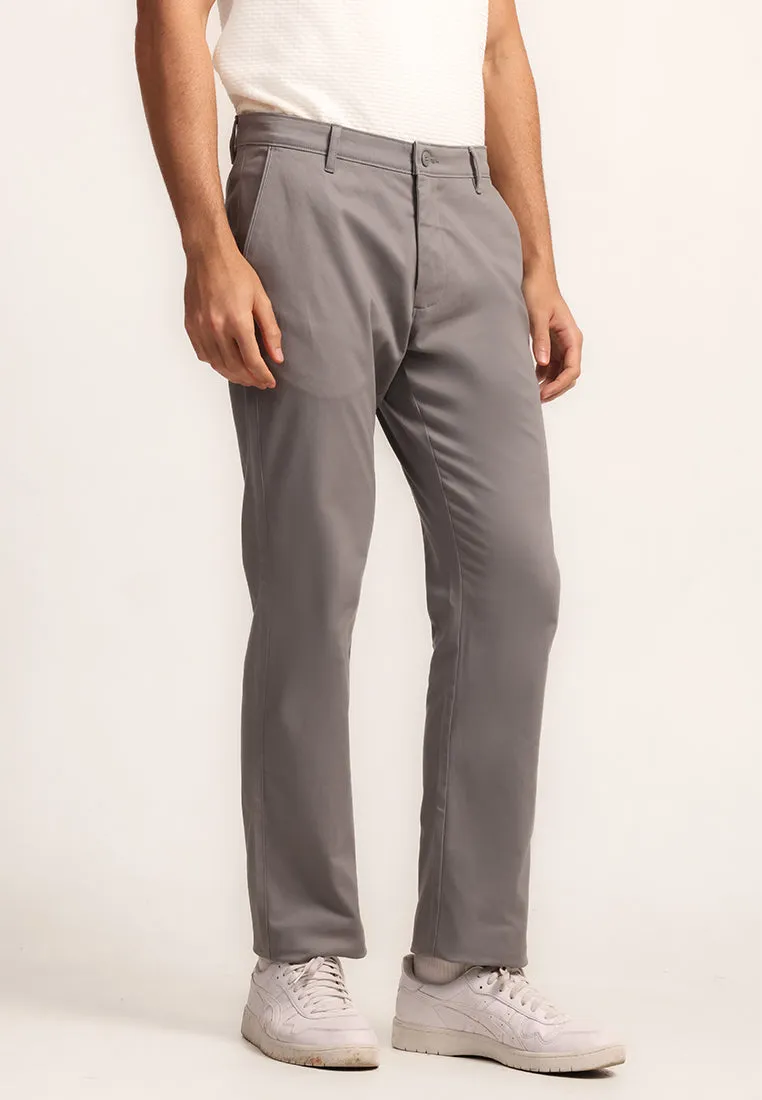 MOC - Celana Panjang Chinos Pria Zoe - Charcoal