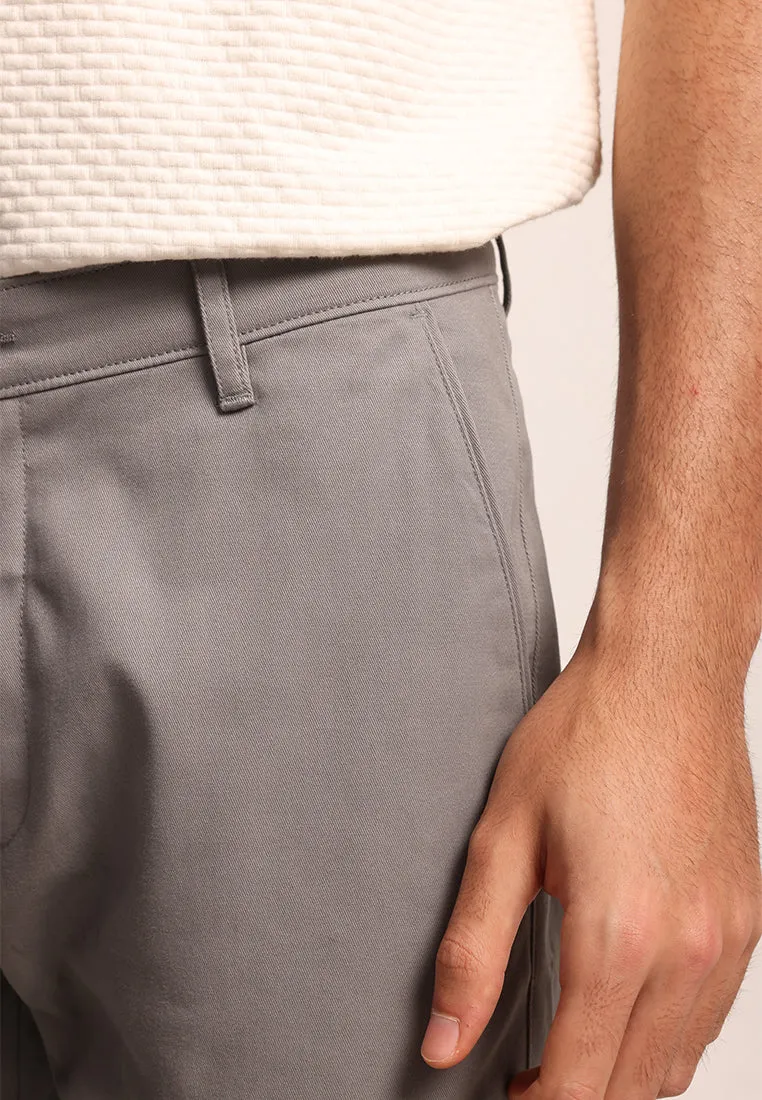 MOC - Celana Panjang Chinos Pria Zoe - Charcoal