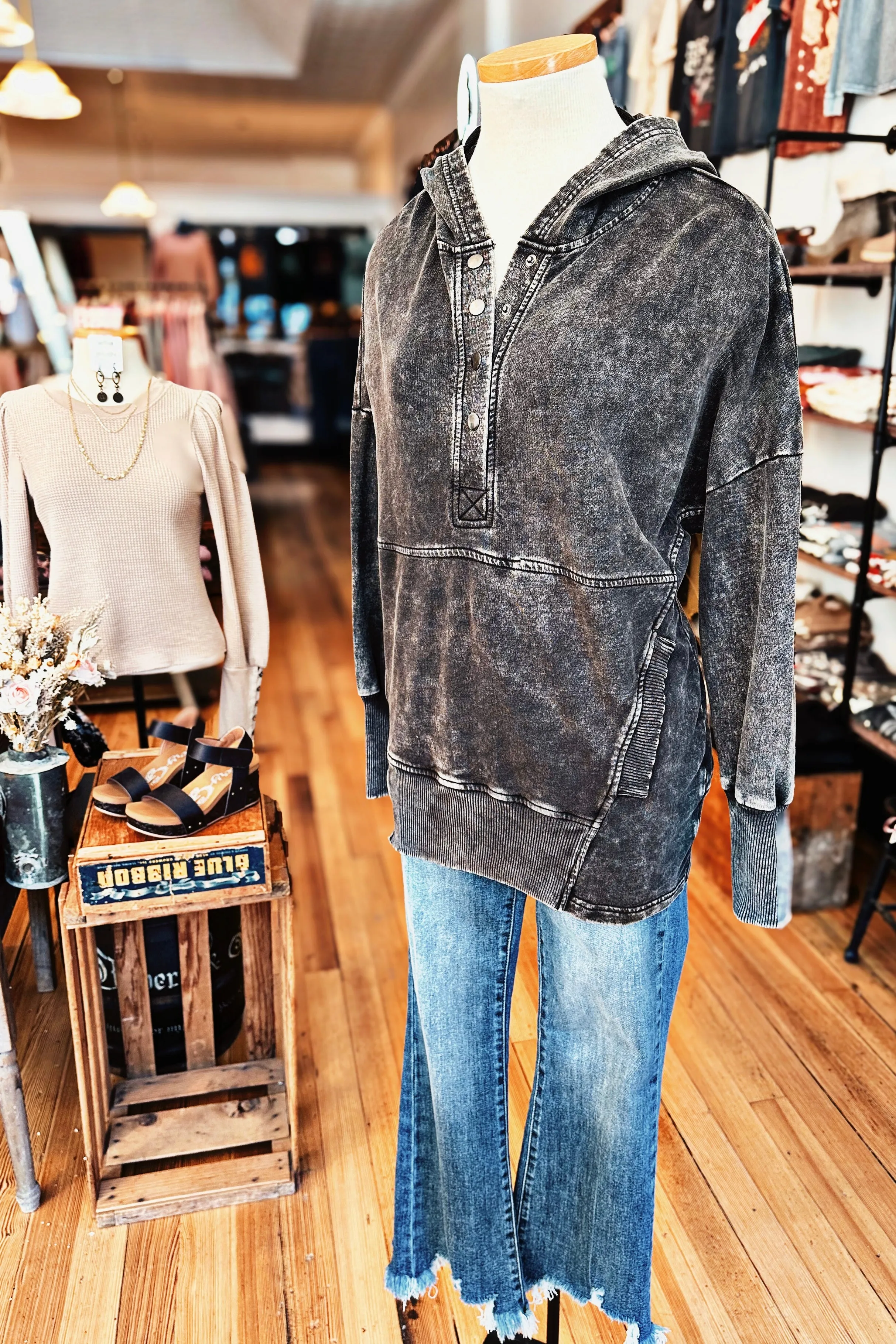 Moonlit Drift Mineral Wash Hoodie
