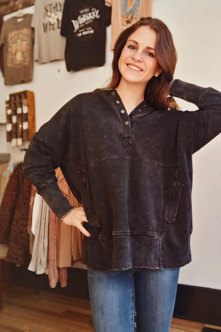 Moonlit Drift Mineral Wash Hoodie