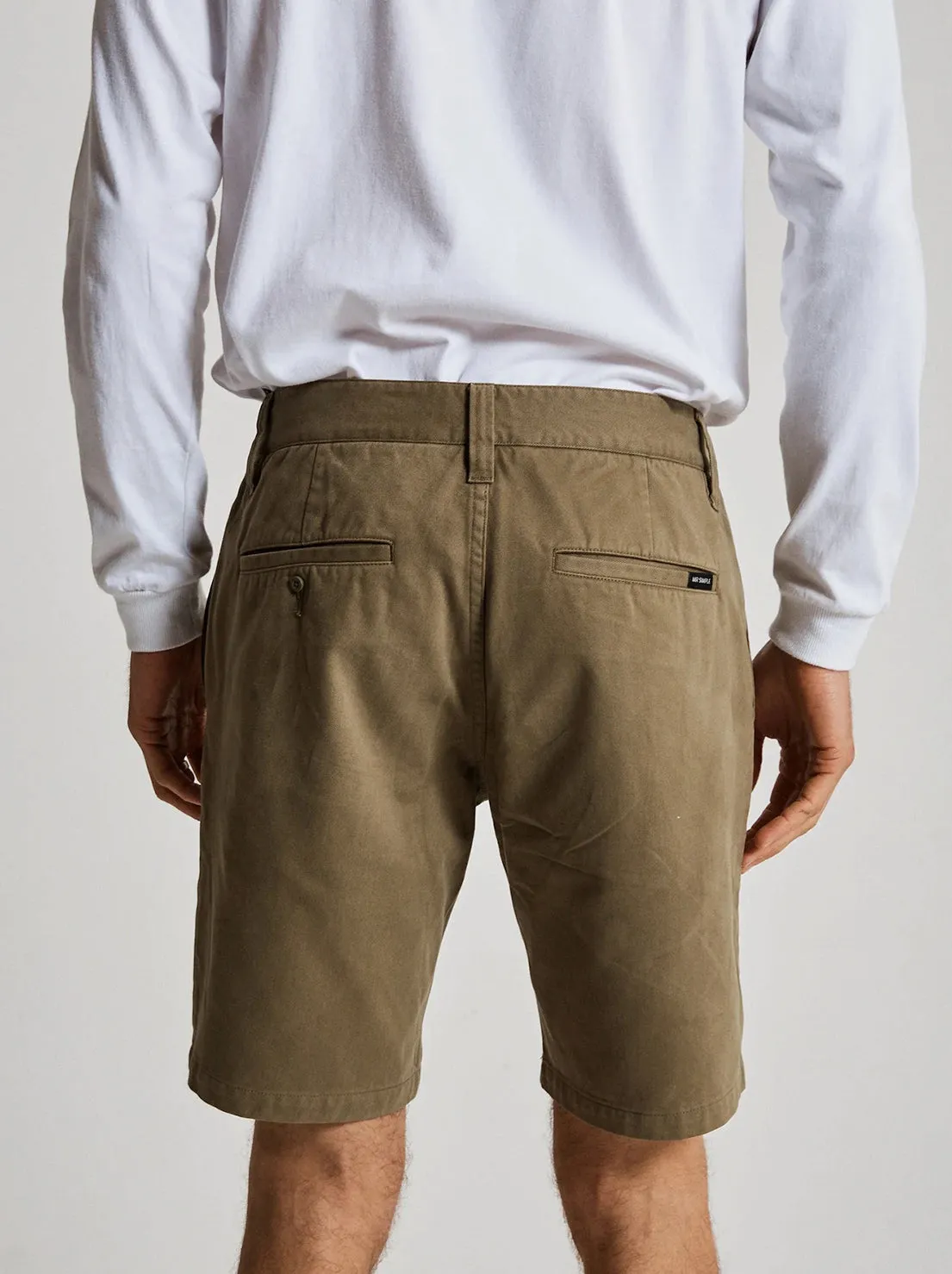 Mr Simple - Taylor Chino Short - Army