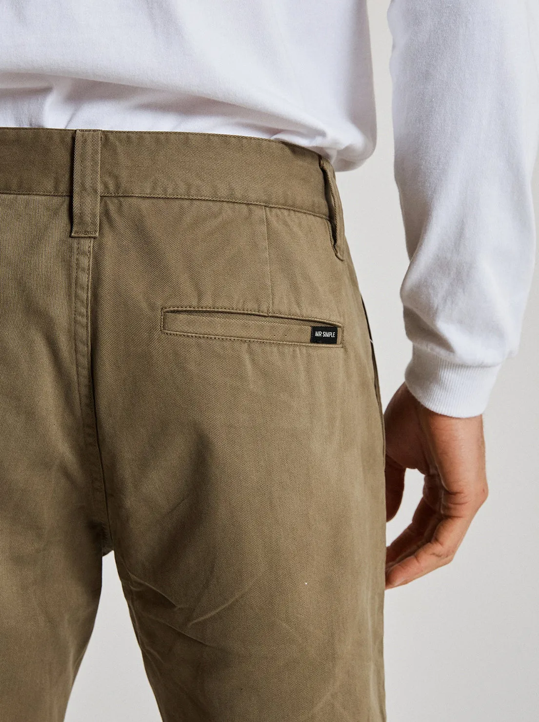 Mr Simple - Taylor Chino Short - Army