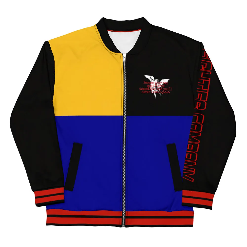 Multi Colored Bomber Jacket