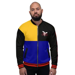 Multi Colored Bomber Jacket